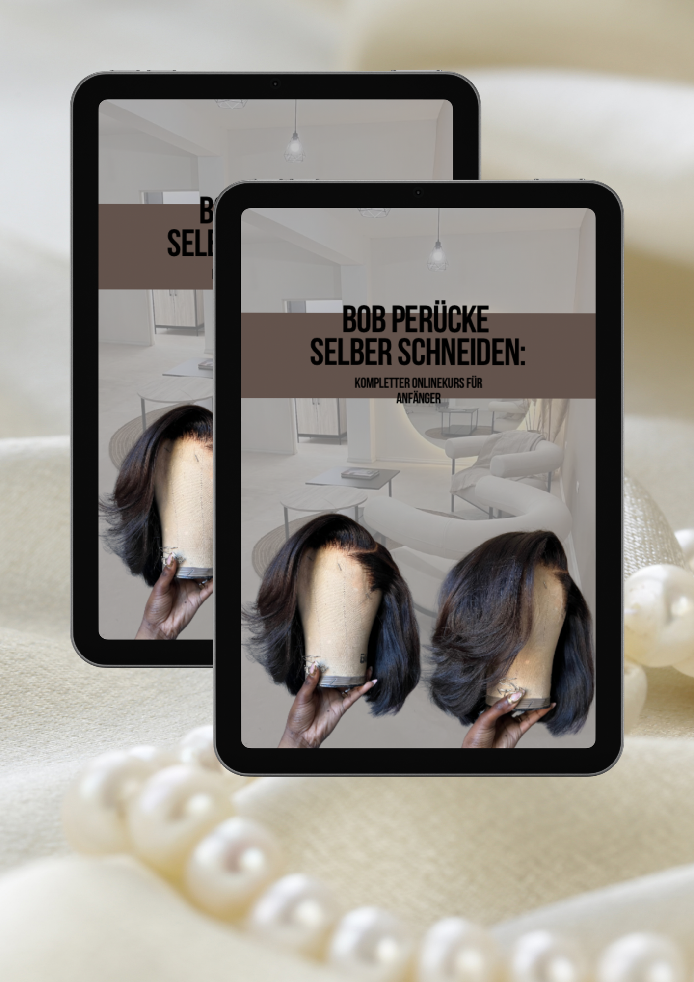 Bob-Perücke selber schneiden: kompletter Onlinekurs für Anfänger