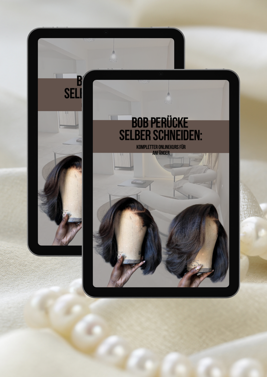 Bob-Perücke selber schneiden: kompletter Onlinekurs für Anfänger